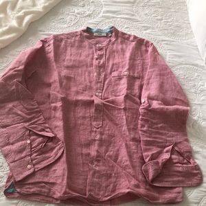 Murano Linen Button Down